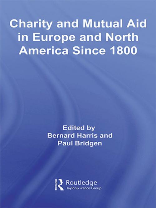 Cover of the book Charity and Mutual Aid in Europe and North America since 1800 by , Taylor and Francis