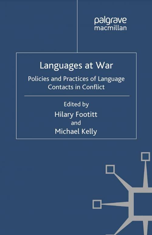 Cover of the book Languages at War by , Palgrave Macmillan UK