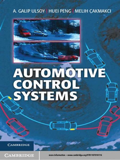 Cover of the book Automotive Control Systems by A. Galip Ulsoy, Huei Peng, Melih Çakmakci, Cambridge University Press