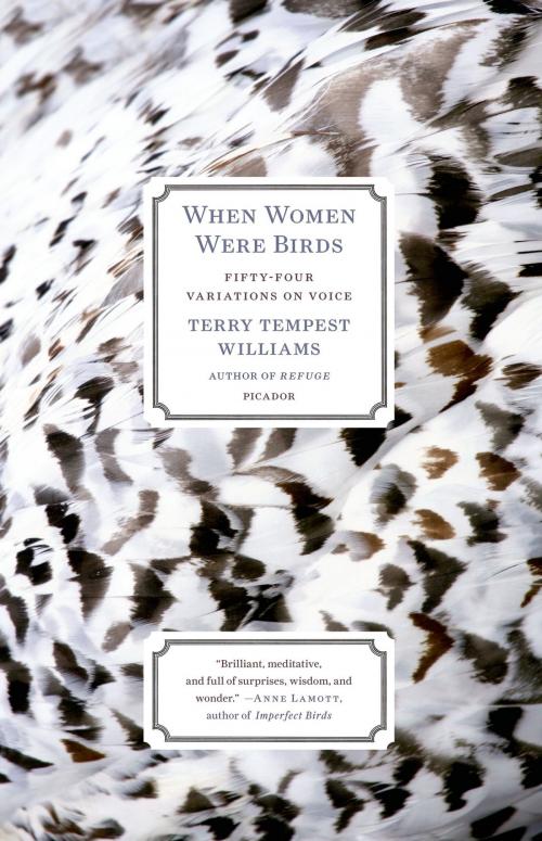 Cover of the book When Women Were Birds by Terry Tempest Williams, Farrar, Straus and Giroux