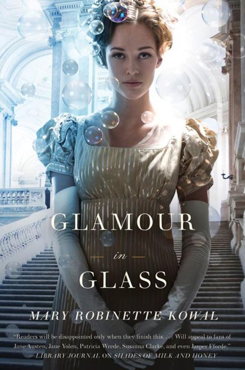 Cover of the book Glamour in Glass by Mary Robinette Kowal, Tom Doherty Associates