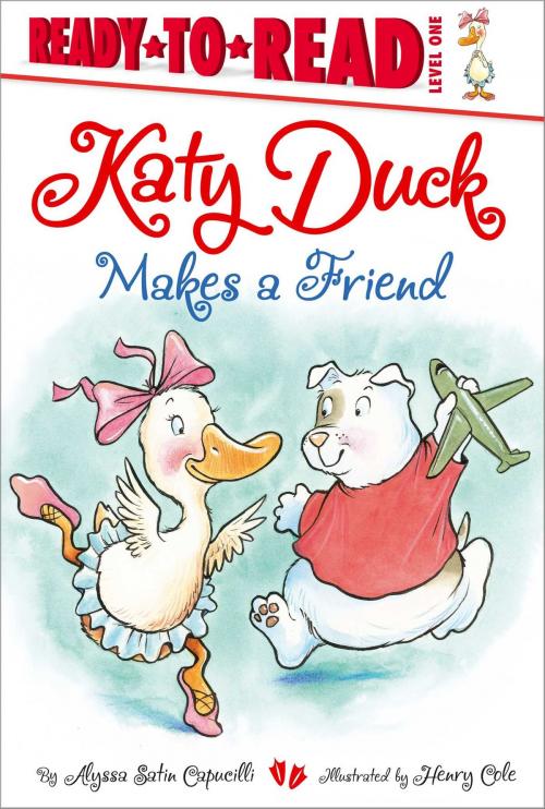 Cover of the book Katy Duck Makes a Friend by Alyssa Satin Capucilli, Simon Spotlight