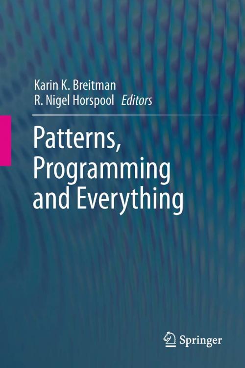 Cover of the book Patterns, Programming and Everything by , Springer London