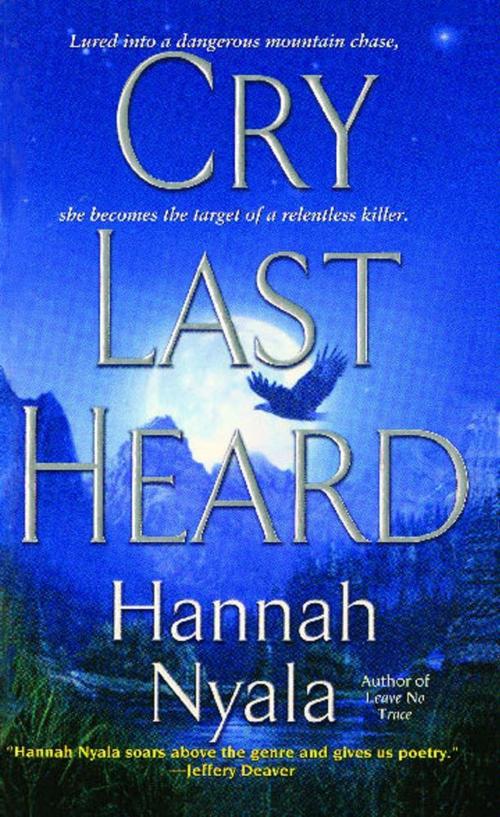 Cover of the book Cry Last Heard by Hannah Nyala, Pocket Books