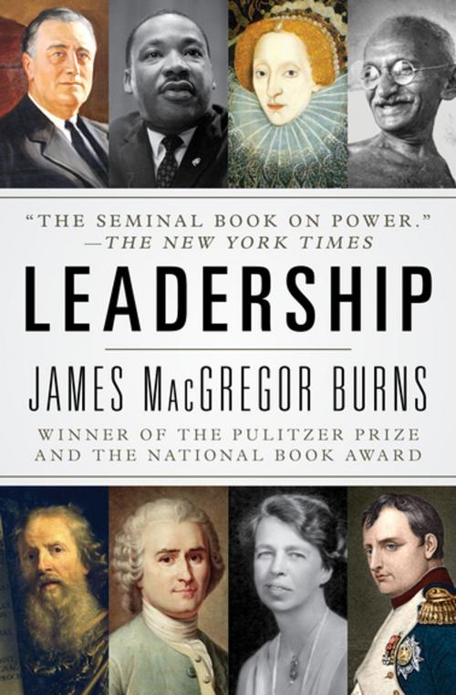 Cover of the book Leadership by James MacGregor Burns, Open Road Media