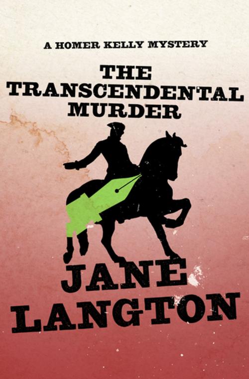 Cover of the book The Transcendental Murder by Jane Langton, MysteriousPress.com/Open Road