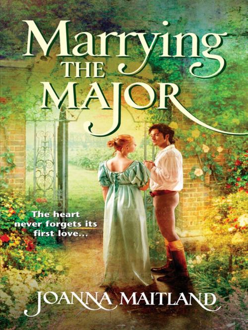 Cover of the book MARRYING THE MAJOR by Joanna Maitland, Harlequin