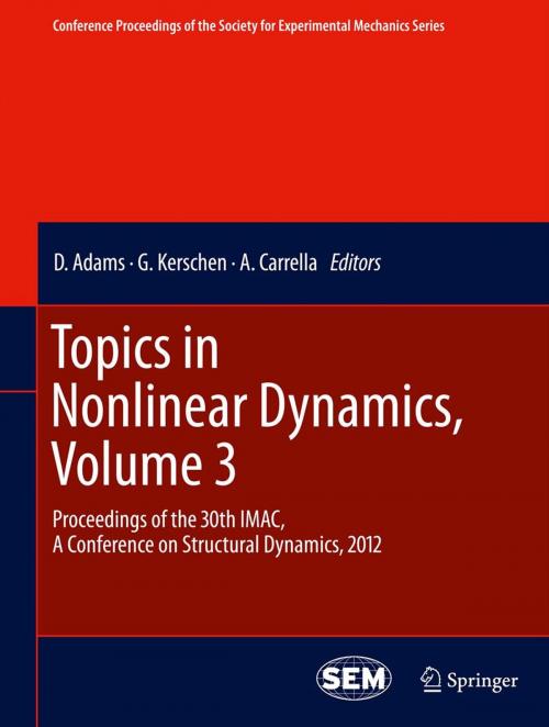 Cover of the book Topics in Nonlinear Dynamics, Volume 3 by , Springer New York