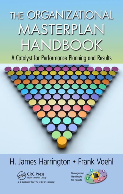 Cover of the book The Organizational Master Plan Handbook by Frank Voehl, H. James Harrington, CRC Press