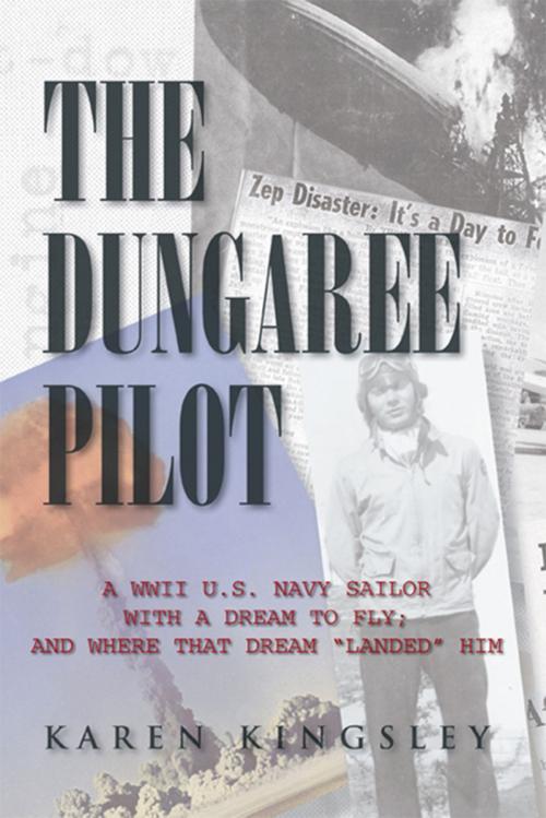 Cover of the book The Dungaree Pilot by Karen K. Loucks, Xlibris US