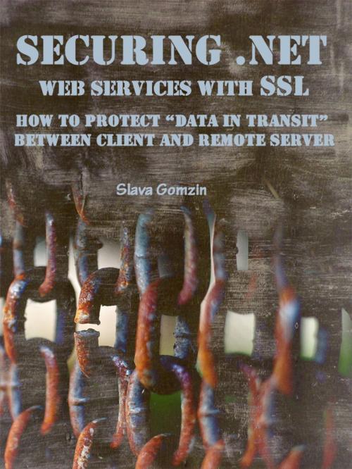 Cover of the book Securing .NET Web Services with SSL: How to Protect “Data in Transit” between Client and Remote Server by Slava Gomzin, Slava Gomzin