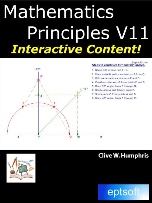 Cover of the book Mathematics Principles V11 by Clive W. Humphris, Clive W. Humphris