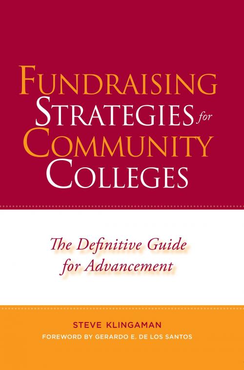 Cover of the book Fundraising Strategies for Community Colleges by Steve Klingaman, Stylus Publishing