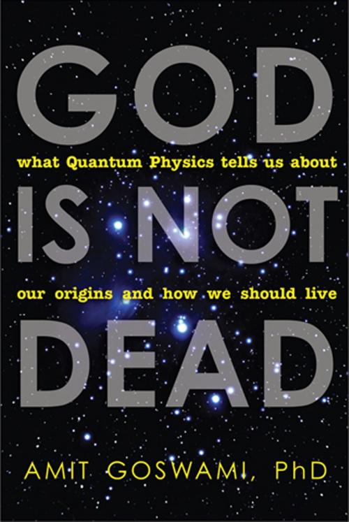 Cover of the book God Is Not Dead by Amit Goswami Ph.D., Hampton Roads Publishing