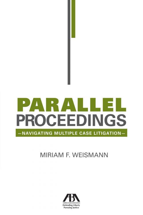 Cover of the book Parallel Proceedings by Miriam F. Weismann, American Bar Association