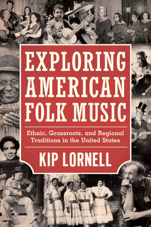 Cover of the book Exploring American Folk Music by Kip Lornell, University Press of Mississippi