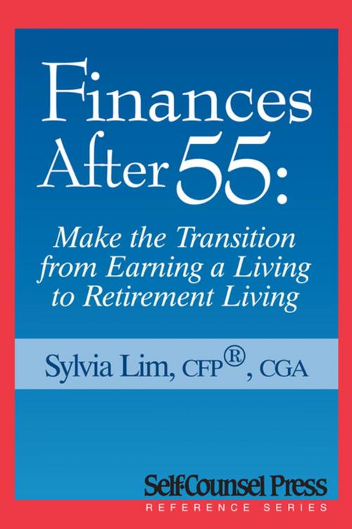 Cover of the book Finances After 55 by Sylvia Lim, Self-Counsel Press