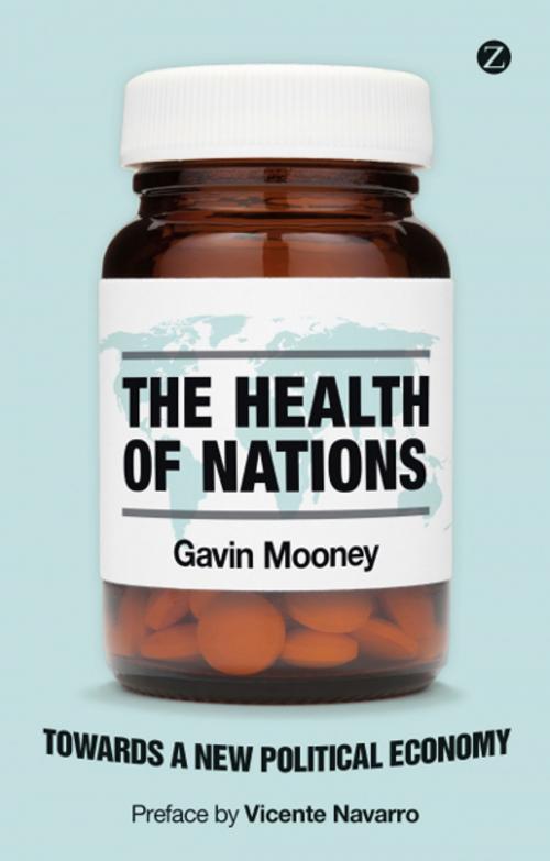Cover of the book The Health of Nations by Gavin Mooney, Zed Books