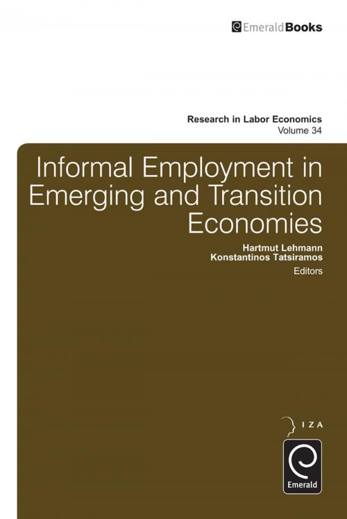 Cover of the book Informal Employment in Emerging and Transition Economies by Konstantinos Tatsiramos, Solomon W. Polachek, Emerald Group Publishing Limited