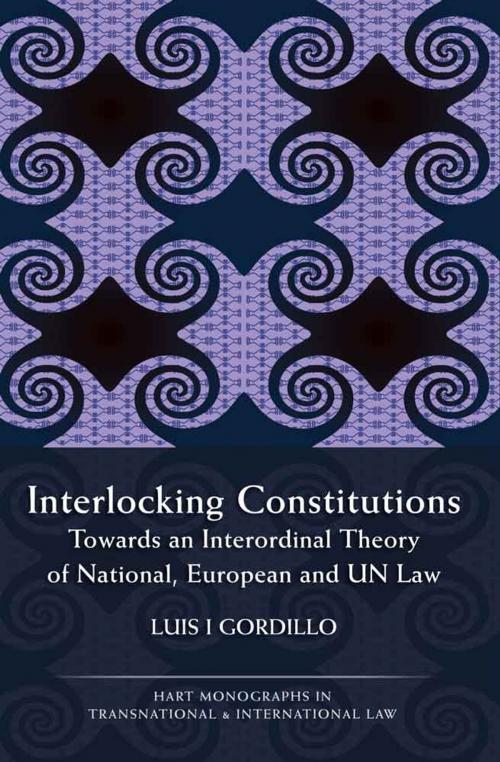 Cover of the book Interlocking Constitutions by Luis I Gordillo, Bloomsbury Publishing