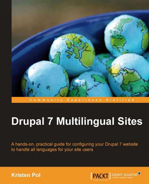 Cover of the book Drupal 7 Multilingual Sites by Kristen Pol, Packt Publishing