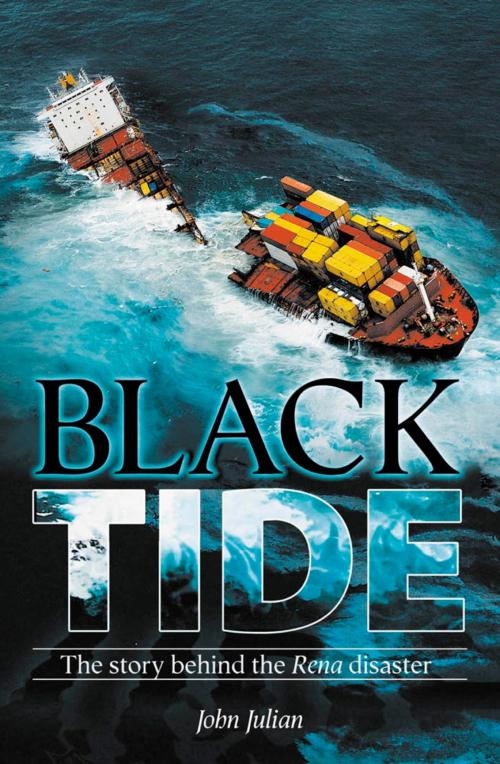 Cover of the book Black Tide by John Julian, Hachette New Zealand