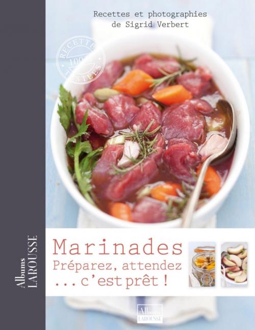 Cover of the book Marinades by Sigrid Verbert, Larousse