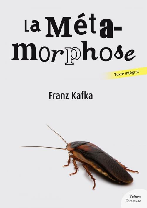 Cover of the book La métamorphose by Franz Kafka, Culture commune