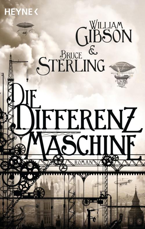 Cover of the book Die Differenzmaschine by William Gibson, Bruce Sterling, Heyne Verlag