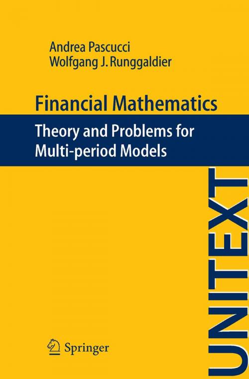 Cover of the book Financial Mathematics by Andrea Pascucci, Wolfgang J. Runggaldier, Springer Milan