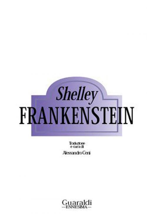 Cover of the book Frankenstein by Mary Shelley, Guaraldi