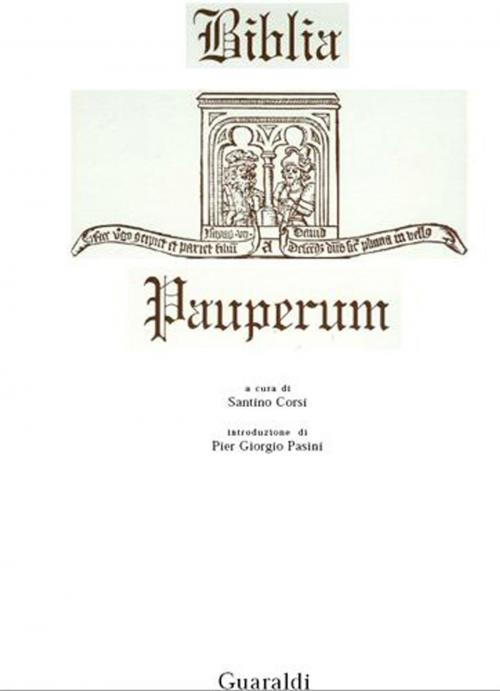 Cover of the book Biblia Pauperum by Santino Corsi, Guaraldi
