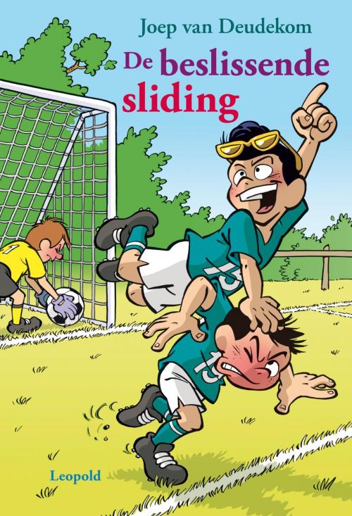 Cover of the book De beslissende sliding by Joep van Deudekom, WPG Kindermedia