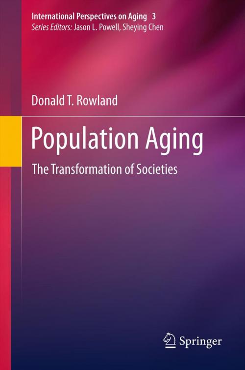 Cover of the book Population Aging by Donald T. Rowland, Springer Netherlands