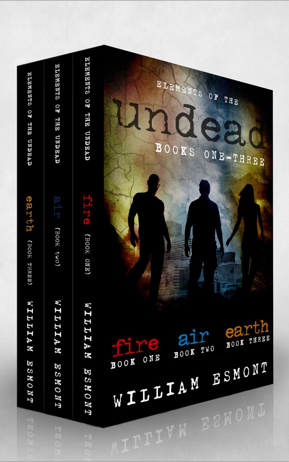 Big bigCover of Elements of the Undead Books One-Three