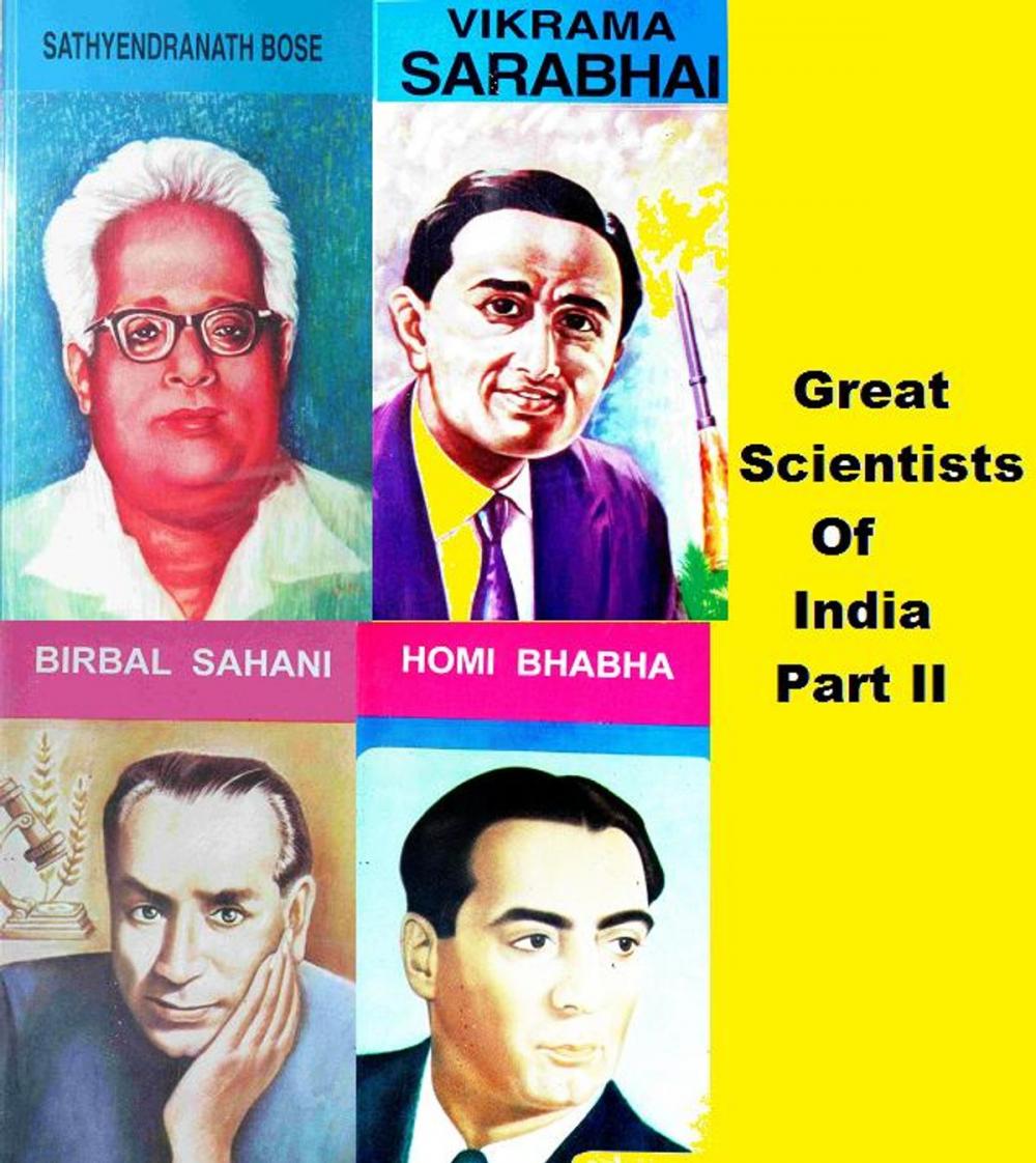 Big bigCover of Great Scientists of India