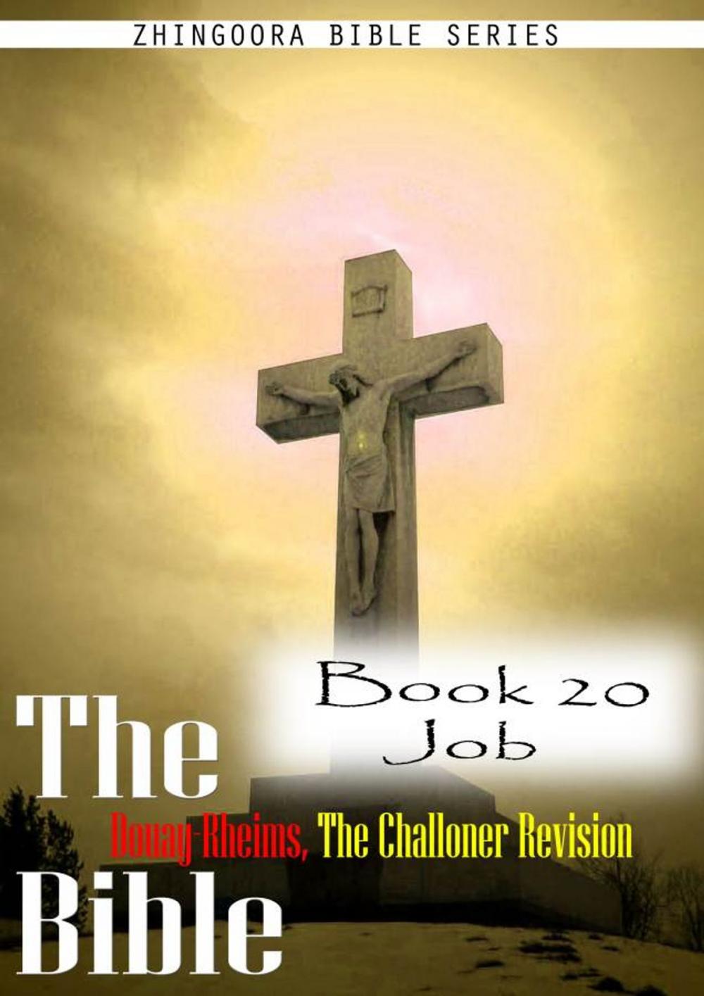 Big bigCover of The Bible Douay-Rheims, the Challoner Revision,Book 20 Job