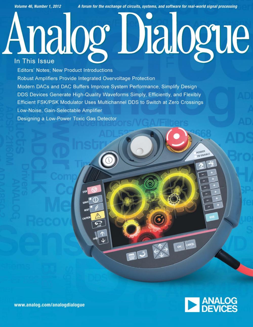 Big bigCover of Analog Dialogue Volume 46, Number 1