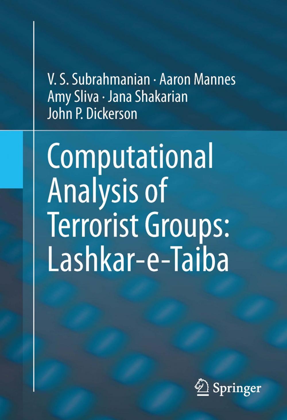 Big bigCover of Computational Analysis of Terrorist Groups: Lashkar-e-Taiba