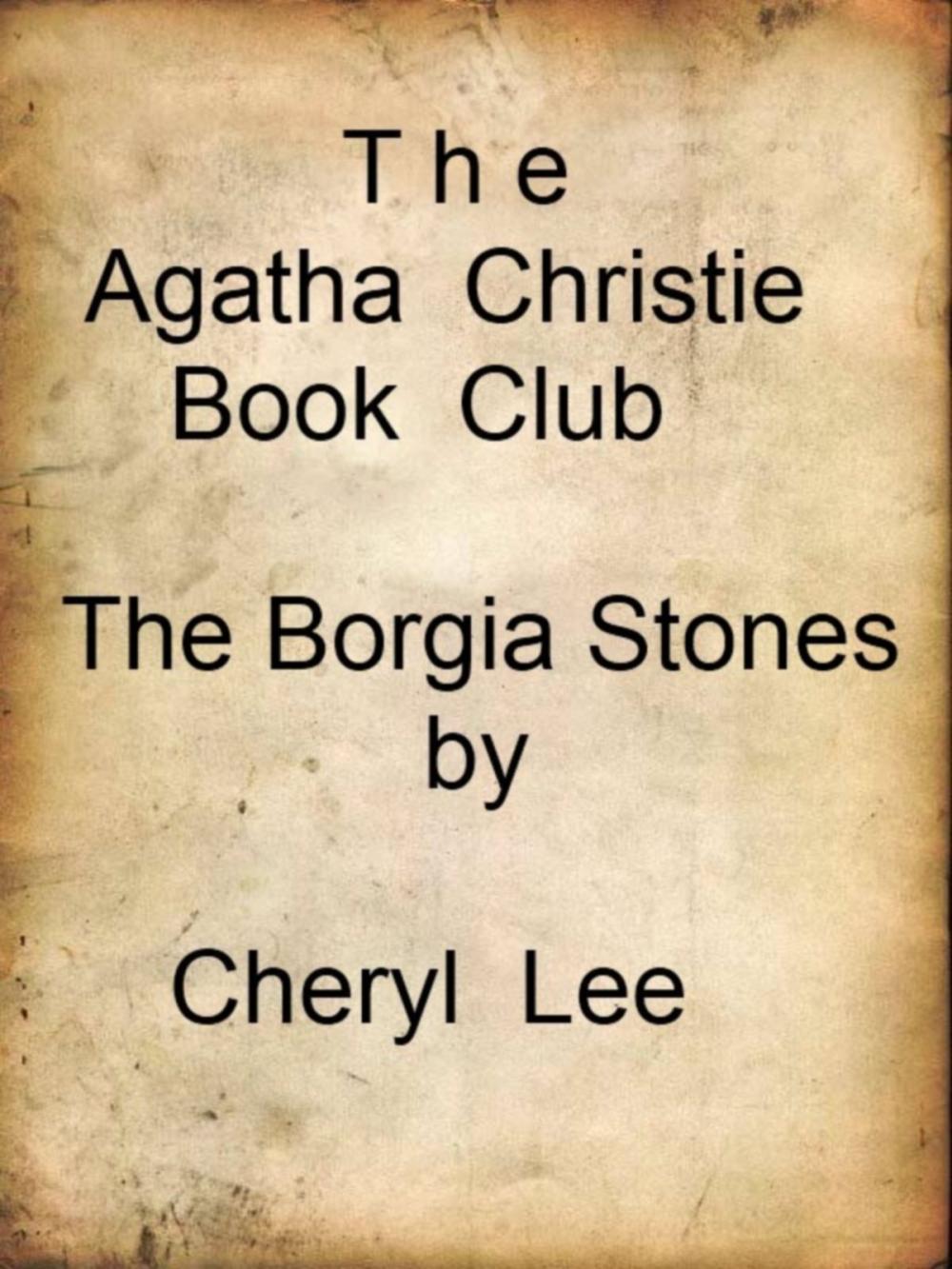 Big bigCover of The Agatha Christie Book Club-Borgia Stones