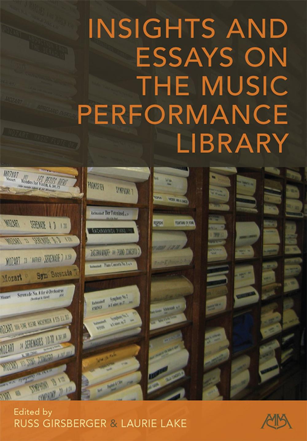 Big bigCover of Insights and Essays on the Music Performance Library