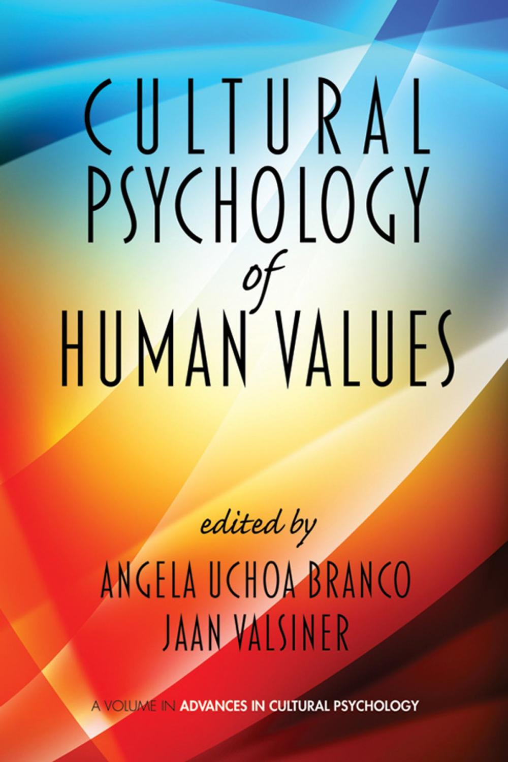 Big bigCover of Cultural Psychology of Human Values