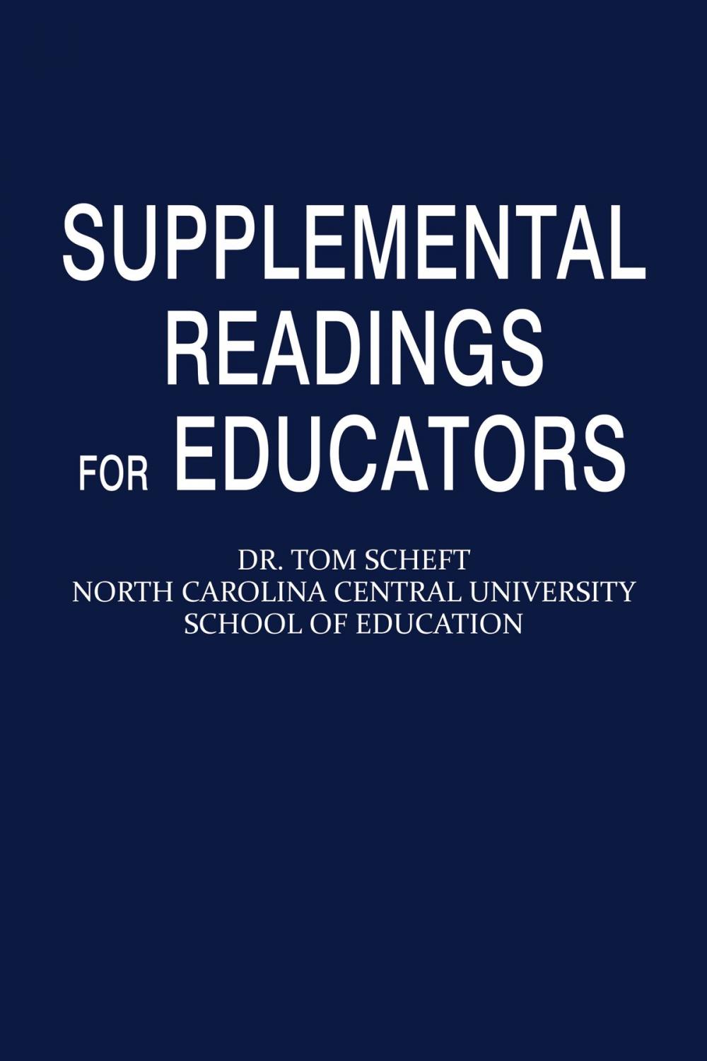 Big bigCover of Supplemental Readings for Educators