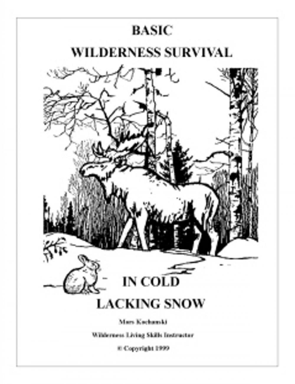 Big bigCover of Basic Wilderness Survival in Cold Lacking Snow