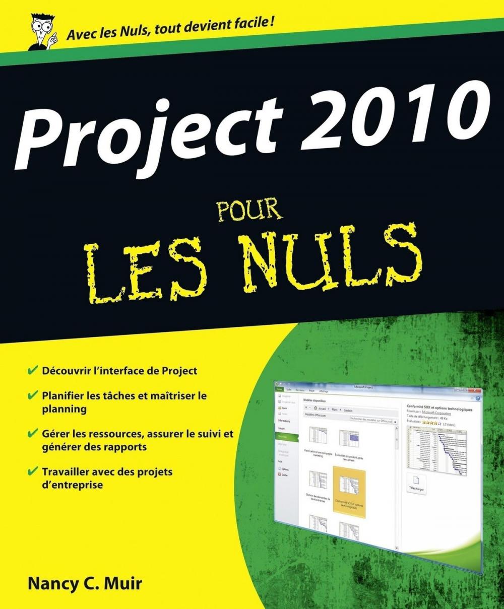 Big bigCover of Project 2010 Pour les Nuls