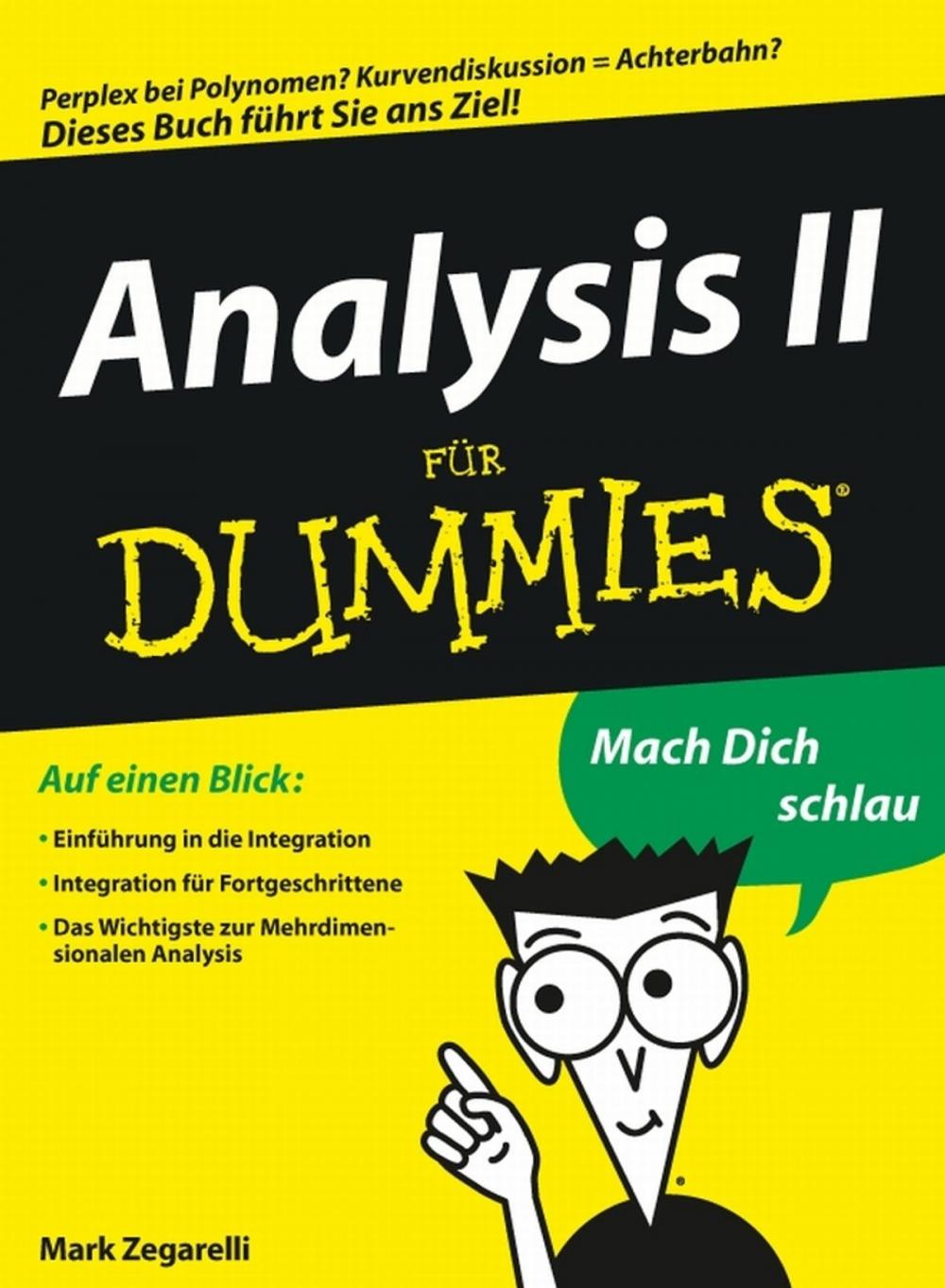 Big bigCover of Analysis II für Dummies