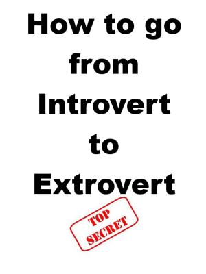 Cover of the book How to Go From Introvert to Extrovert by Grand Wizard Amelenion