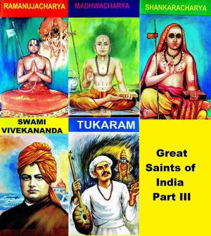 Cover of the book Great saints of India by Jaggu Vakulabushana