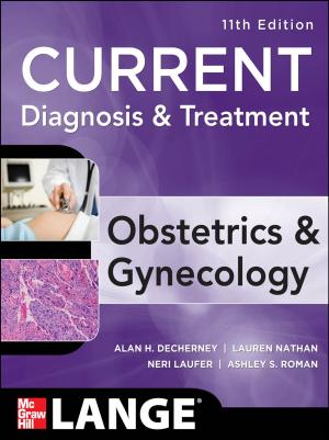 Book cover of Current Diagnosis & Treatment Obstetrics & Gynecology, Eleventh Edition
