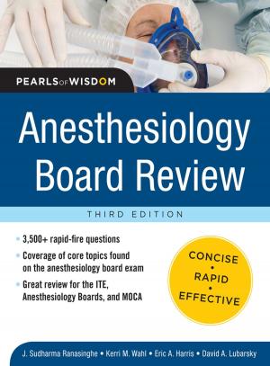 Cover of the book Anesthesiology Board Review Pearls of Wisdom 3/E by Simon Monk